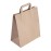 Fiesta Recyclable Flat Handle Brown Paper Bags Large (250 Pack)
