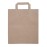 Fiesta Recyclable Flat Handle Brown Paper Bags Large (250 Pack)