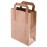 Fiesta Recyclable Flat Handle Brown Paper Bags Large (250 Pack)