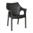 Bolero Elements Polypropylene Armchairs Black (4 Pack)