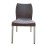 Bolero Elements Polypropylene Rattan Side Chairs Dark Brown (4 Pack)