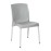 Bolero Elements Polypropylene Plain Side Chairs Grey (4 Pack)