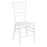 Bolero Chiavari Polypropylene Chairs White (4 Pack)