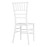 Bolero Chiavari Polypropylene Chairs White (4 Pack)