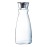 Arcoroc Fluid Carafes with Stopper 1Ltr (6 Pack)