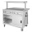 Buffalo Mobile Servery with Solid Heated Top 3x 1/1 GN