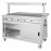 Buffalo Mobile Servery with Solid Heated Top 4x 1/1 GN