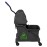 Jantex Two-Compartment Mop Bucket and Wringer Green 30Ltr