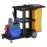 Jantex Mop Bucket & Wringer Set for Cleaning Trolley 2x 12Ltr