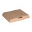 Notpla Lids for 800ml Clip & Close Food Boxes - Kraft (260 Pack)