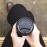 Vegware 79-Series CPLA Hot Cup Lids Black (1000 Pack)