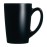 Luminarc New Morning Mugs Black 320ml (6 Pack)