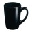 Luminarc New Morning Mugs Black 320ml (6 Pack)