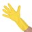 Ansell AlphaTec 87-190 Econohands Rubber Gloves Yellow L (12 Pack)