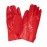 KeepSAFE PVC Coated Gauntlets Red 35cm Size 10 (12 Pack)