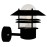 Nordlux Blokhus Up Outdoor Wall Light Black