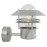 Nordlux Blokhus Up Sensor Outdoor Wall Light Galvanised