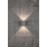 Nordlux Canto Kubi 2 Outdoor Wall Light Grey