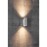Nordlux Canto Maxi Kubi 2 Outdoor Wall Light Galvanised