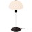 Nordlux Ellen 20 Indoor Table Lamp Black, Glass Shade
