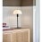Nordlux Ellen 20 Indoor Table Lamp Black, Glass Shade