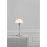 Nordlux Ellen 20 Indoor Table Lamp Brushed Steel, Glass Shade