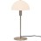 Nordlux Ellen 20 Indoor Table Lamp Brushed Steel, Glass Shade