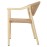 Bolero Dune PE Twist Rattan Outdoor Armchair Honey (4 Pack)