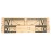 Bolero German Beer Bench and Table Set 1770x500mm