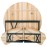 Bolero German Beer Bench and Round Table Set 1670x460mm