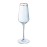 Cristal d'Arques Ultime Gold Band Flutes 170ml (8 Pack)