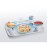 Arcoroc Brush Plates Blue 252mm (12 Pack)