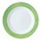 Arcoroc Brush Plates Green 235mm (24 Pack)