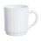 Luminarc Bock Stackable Mugs White 290ml (36 Pack)