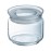 Luminarc Pure Jars with Glasses Lids 500ml (6 Pack)
