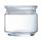 Luminarc Pure Jars with Glasses Lids 500ml (6 Pack)