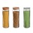 Luminarc Pure Spaghetti Jars with Glasses Lids 2Ltr (6 Pack)