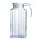 Luminarc Quadro Fridge Jug & Lid 1.7Ltr ( 6 Pack)