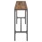 Bolero Bar Height Coffee Table Urban Dark 1600mm
