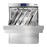 Classeq C500 Undercounter Utensil Washer 13A Three Phase