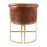 Nolan Leather Armchair Pecan Brown