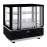 Roller Grill Counter Top Refrigerated Display Cabinet Self Serve - Black
