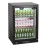 Sterling Pro Green Single Door Outdoor Bottle Cooler Black SP1LO-OUT-BK