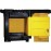 Rubbermaid Traditional Janitorial Cleaning Cart with Yellow Bag and Zip