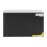 Polar G-Series Triple Door Counter Fridge Black 368Ltr