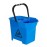 Nisbets Essentials Mop Bucket & Wringer 10Ltr Blue (3 Parts)