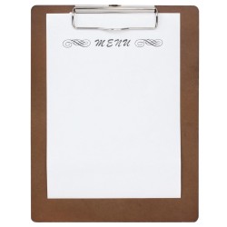 Menus and Bill Presenters