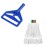 Jantex Connect Wide Kentucky Cotton Mop Head Blue 400g
