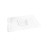 Vogue Polycarbonate 1/2 Gastronorm Lid Notched