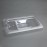 Vogue Polycarbonate 1/4 Gastronorm Lid Notched